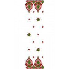 8380 Dupatta Embroidery Design
