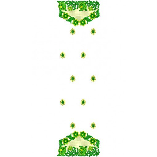 8883 Scarf Embroidery Design