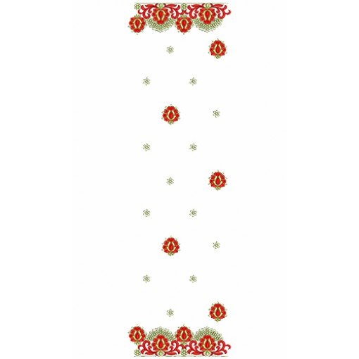 8890 Scarf Embroidery Design