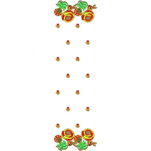 9049 Scarf Embroidery Design