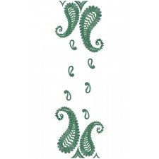 9053 Scarf Embroidery Design