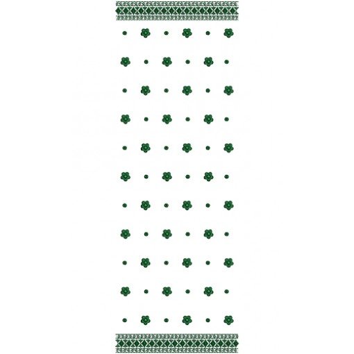 9058 Scarf Embroidery Design