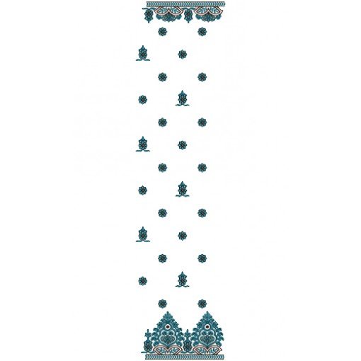 9080 Scarf Embroidery Design