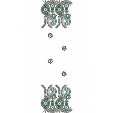 9165 Scarf Embroidery Design