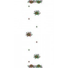 9167 Scarf Embroidery Design