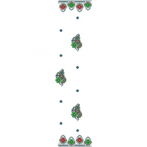 9265 Scarf Embroidery Design