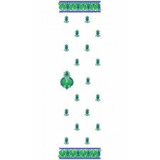 9391 Scarf Embroidery Design
