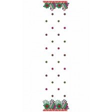9395 Scarf Embroidery Design