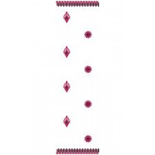 9397 Scarf Embroidery Design