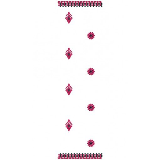 9397 Scarf Embroidery Design