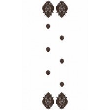 9511 Scarf Embroidery Design