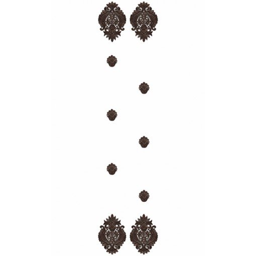 9511 Scarf Embroidery Design