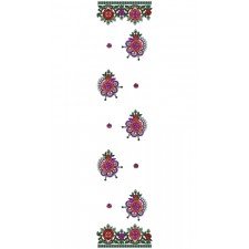 9516 Scarf Embroidery Design