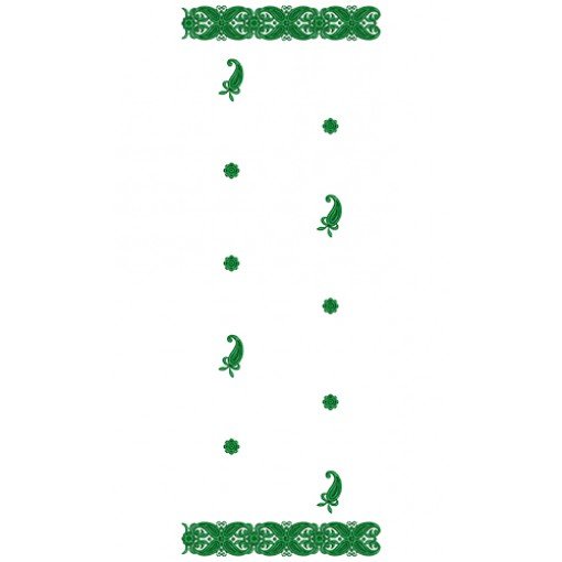 9615 Scarf Embroidery Design