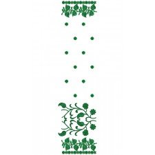 9618 Scarf Embroidery Design