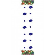 9620 Scarf Embroidery Design