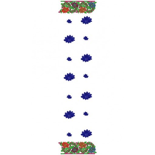9620 Scarf Embroidery Design