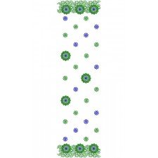 9696 Scarf Embroidery Design