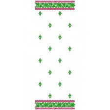 9861 Scarf Embroidery Design