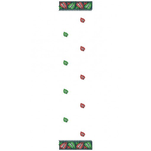 9899 Scarf Embroidery Design