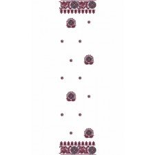 9903 Scarf Embroidery Design