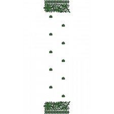 9904 Scarf Embroidery Design