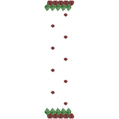 9905 Scarf Embroidery Design