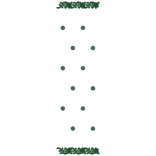 9911 Scarf Embroidery Design