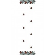 9914 Scarf Embroidery Design