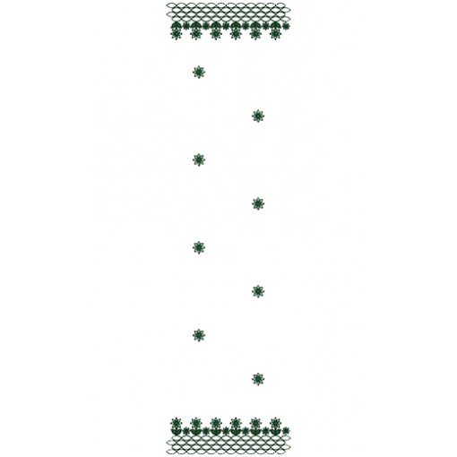 9915 Scarf Embroidery Design
