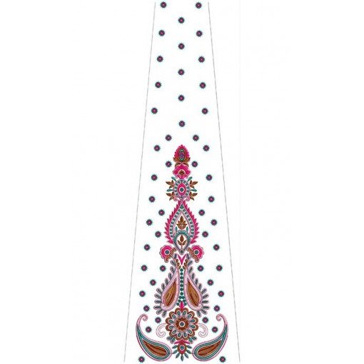 Embroidery Lehenga Kali Design