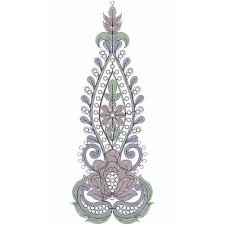10374 Chain Stitch Kali Embroidery Design