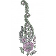 10375 Chain Stitch Kali Embroidery Design