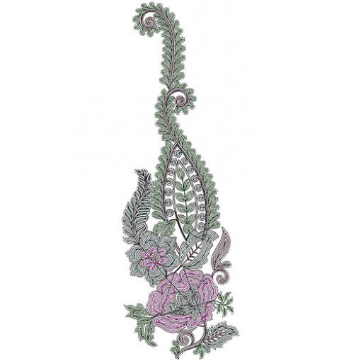 10375 Chain Stitch Kali Embroidery Design