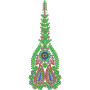 Kali Embroidery Design 10671