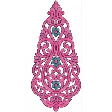 10722 Kali With Lace Embroidery Design