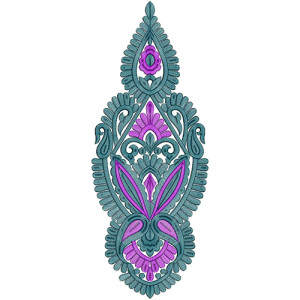 10863 Kali Embroidery Design