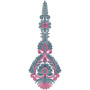 10865 Kali Embroidery Design