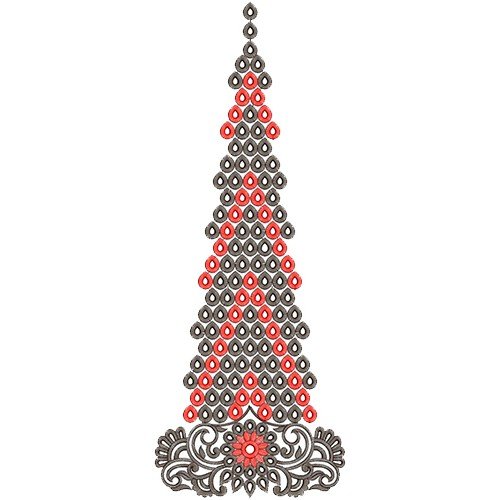 Kali Embroidery Design 11076