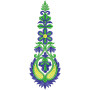 11170 Kali Embroidery Design