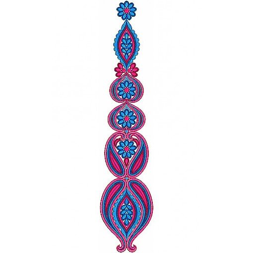 Beautiful Kali Embroidery Design 1131