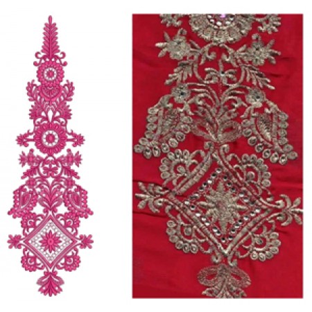 11343 Kali Embroidery Design