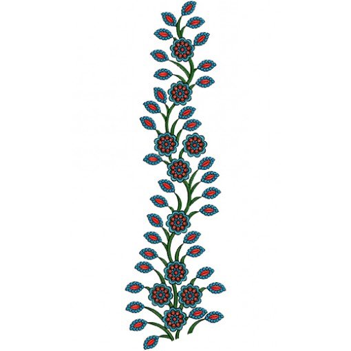 12578 Anarkali Embroidery Design