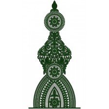Kali Embroidery Design 12625