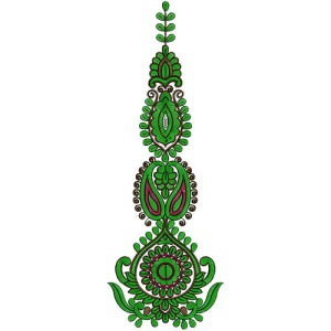Kali Embroidery Design 12784