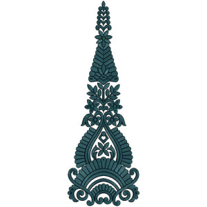Kali Embroidery Design 12792