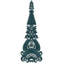 Kali Embroidery Design 12792