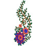 Kali Embroidery Design 12800