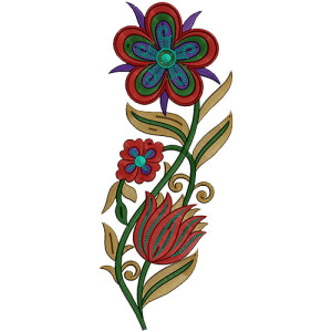 Kali Embroidery Design 12803