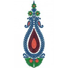 Kali Embroidery Design 12807
